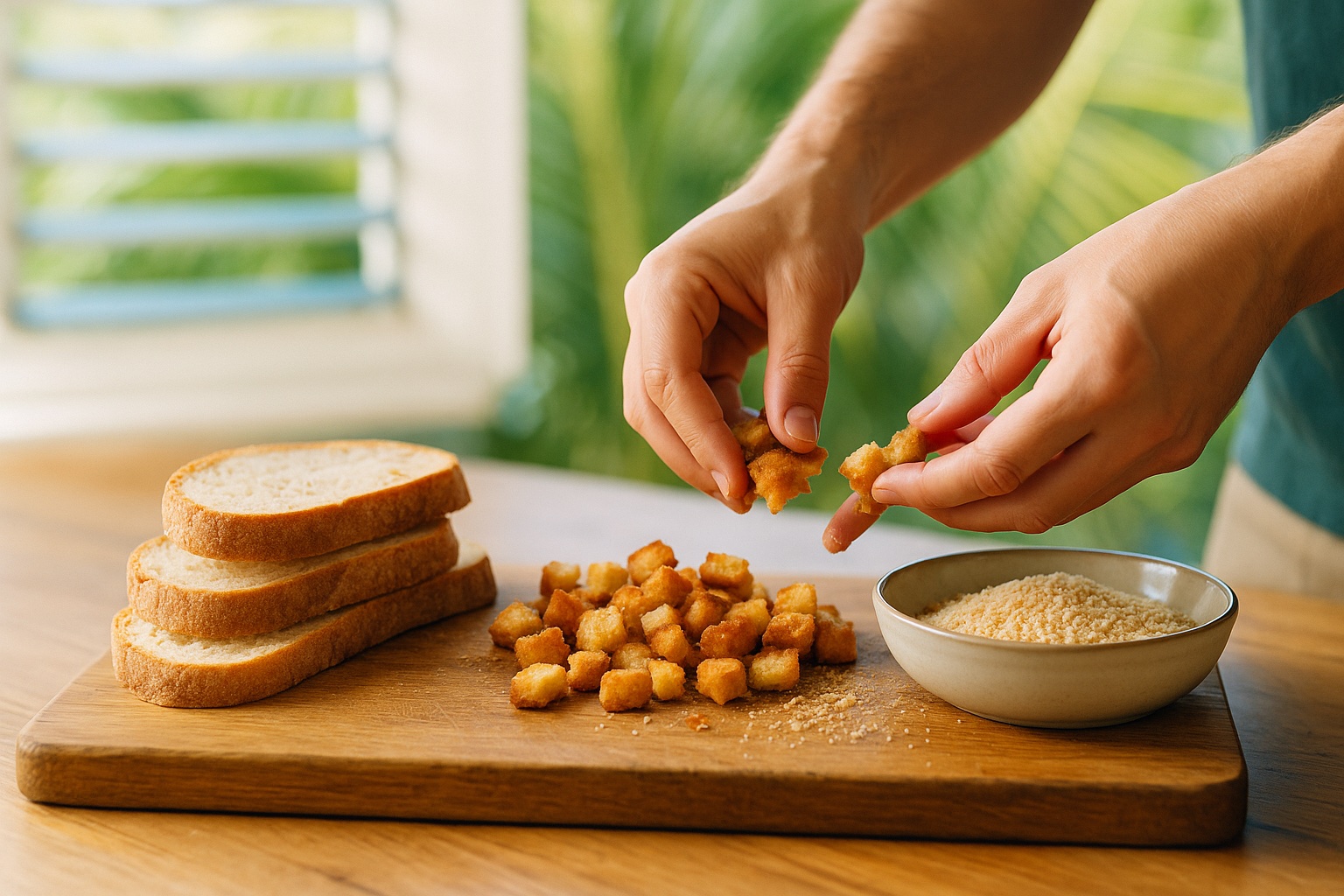 Cuisiner le pain rassis au lieu de le jeter — astuce écologique